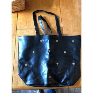 Black Lancome Tote with Stars